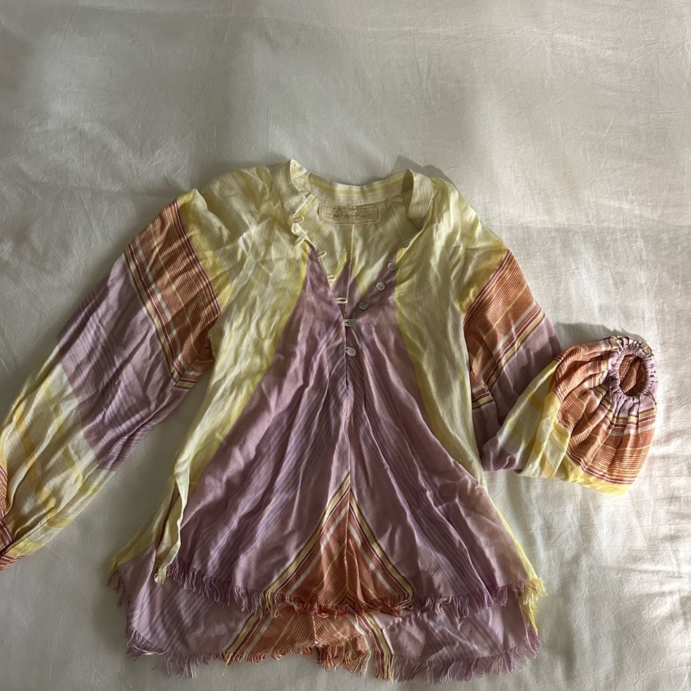 Jen's Pirate Booty Multicolor Blouse
